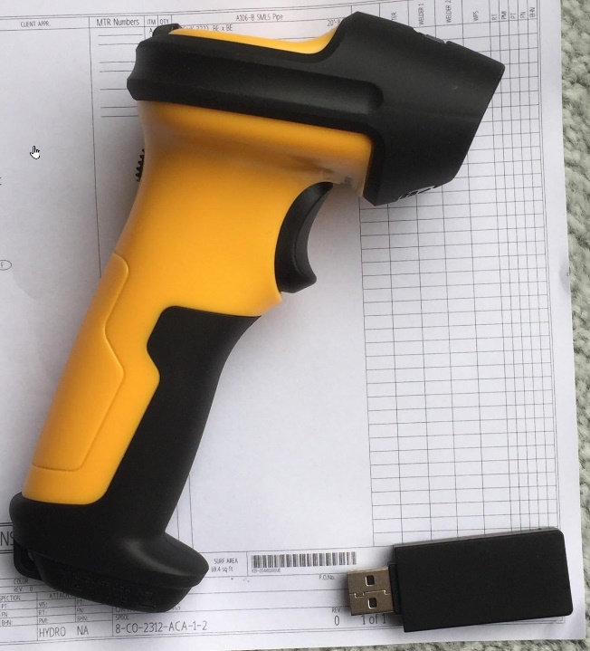 Inateck P6 Barcode Scanner SpoolFab Piping Isometrics Drawing Software