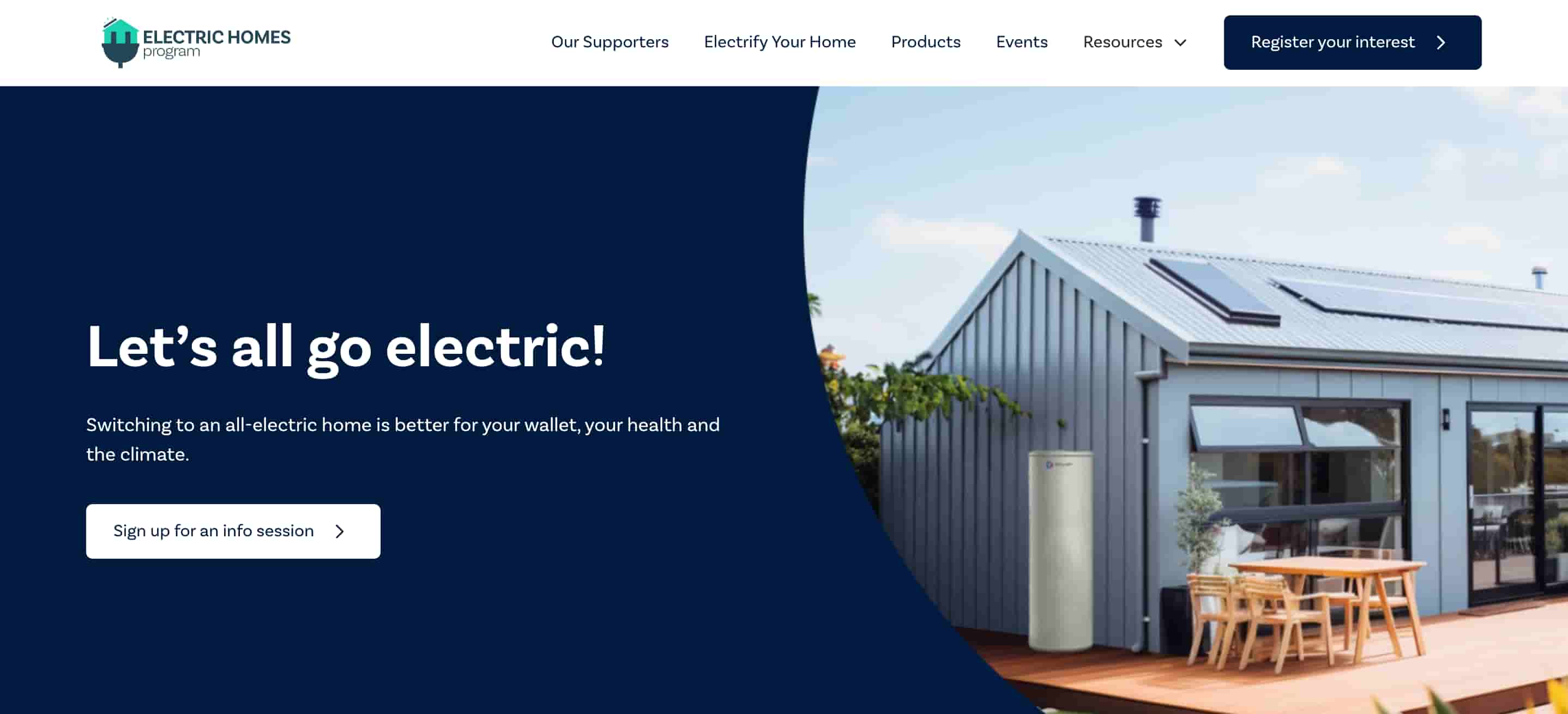 Geelong Sustainability Electric Homes Program