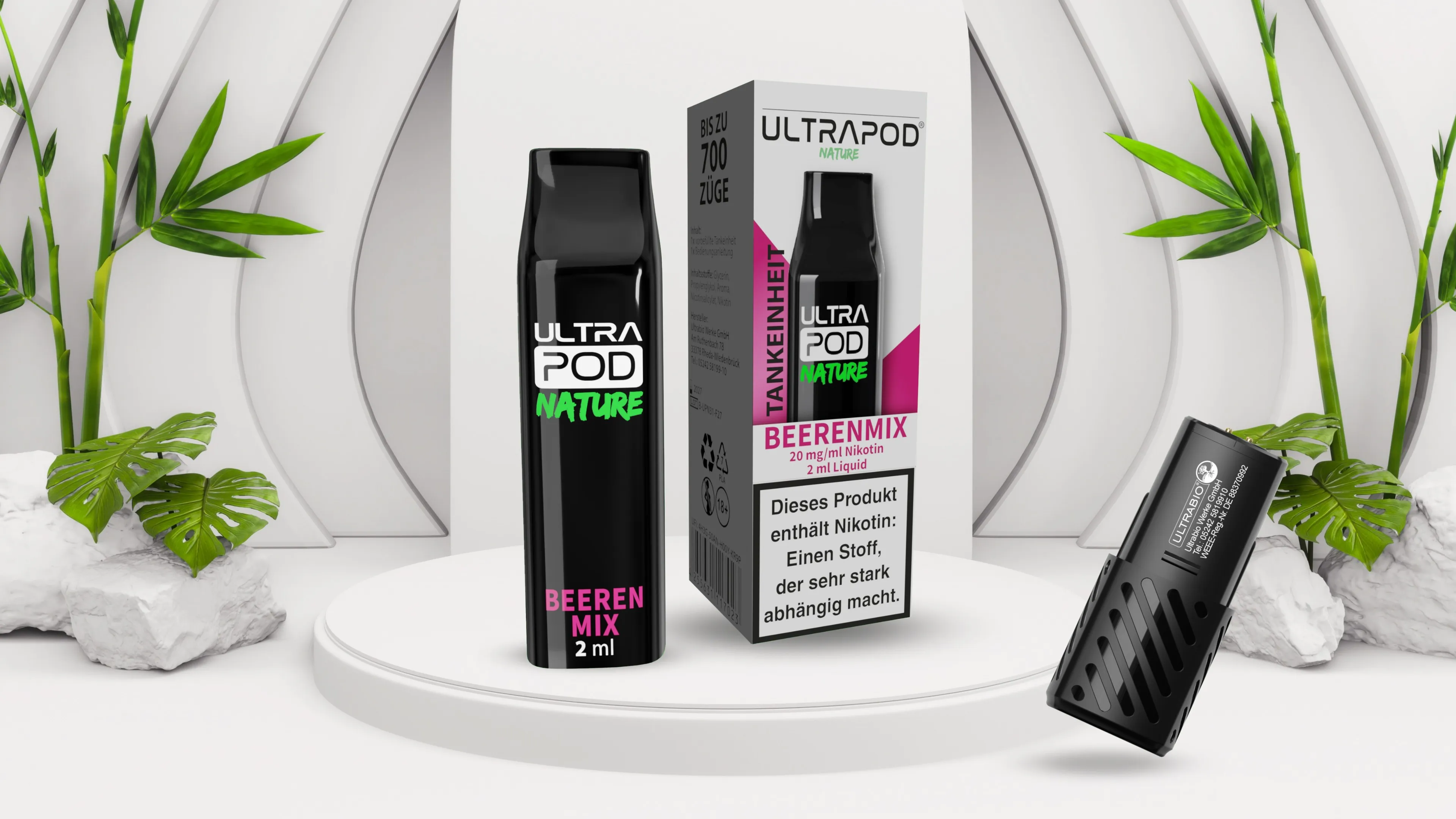 ULTRAPOD - Innovatives Pod-System und einweg eZigarette von Ultrabio ...