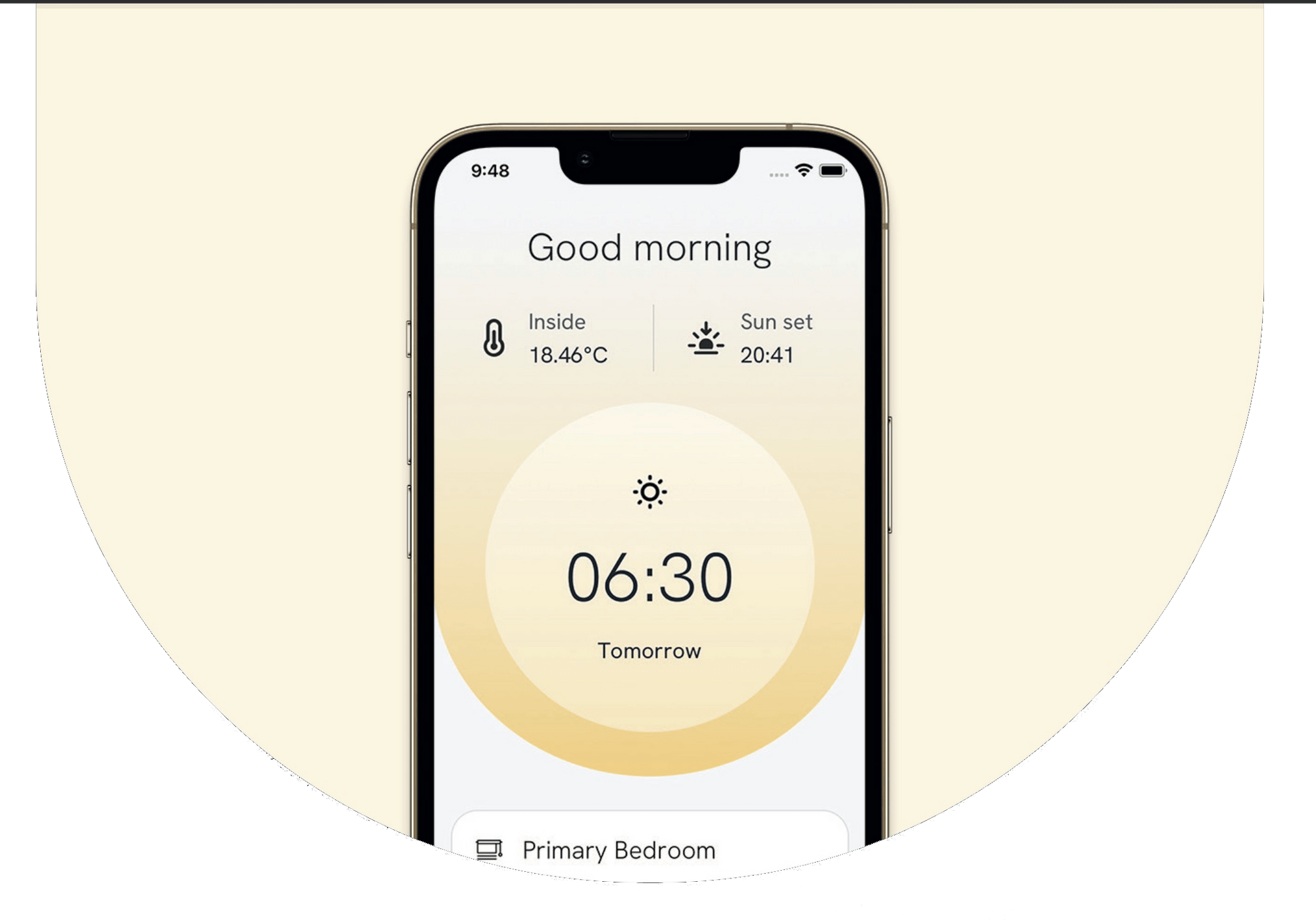 Belume Living A lightbased wakeup alarm that recreates dawn from