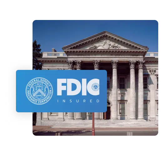 FDIC insured upto 250000