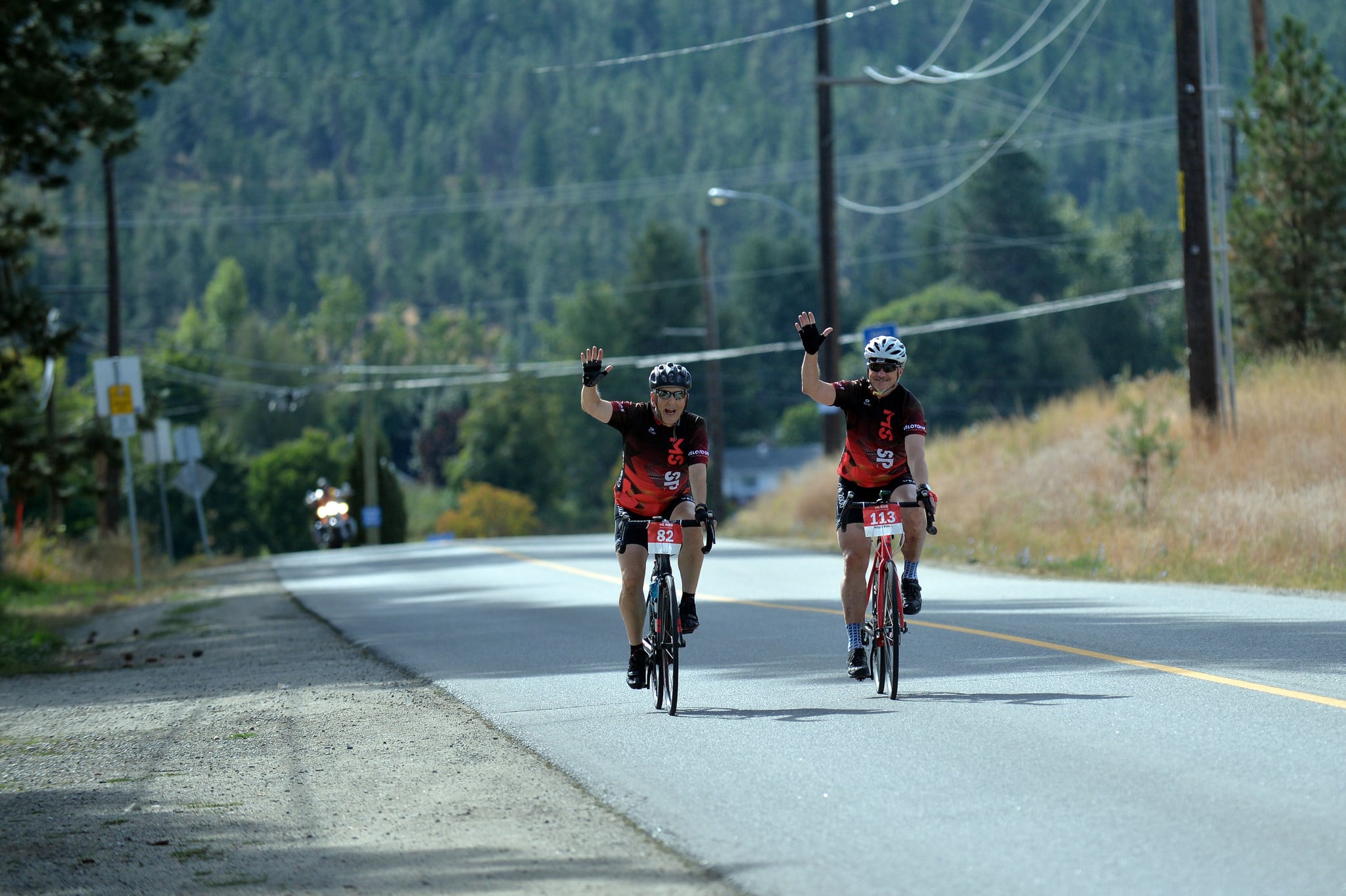 MS Bike Okanagan Experience Day Mirage Screen System Mirage Screen Systems