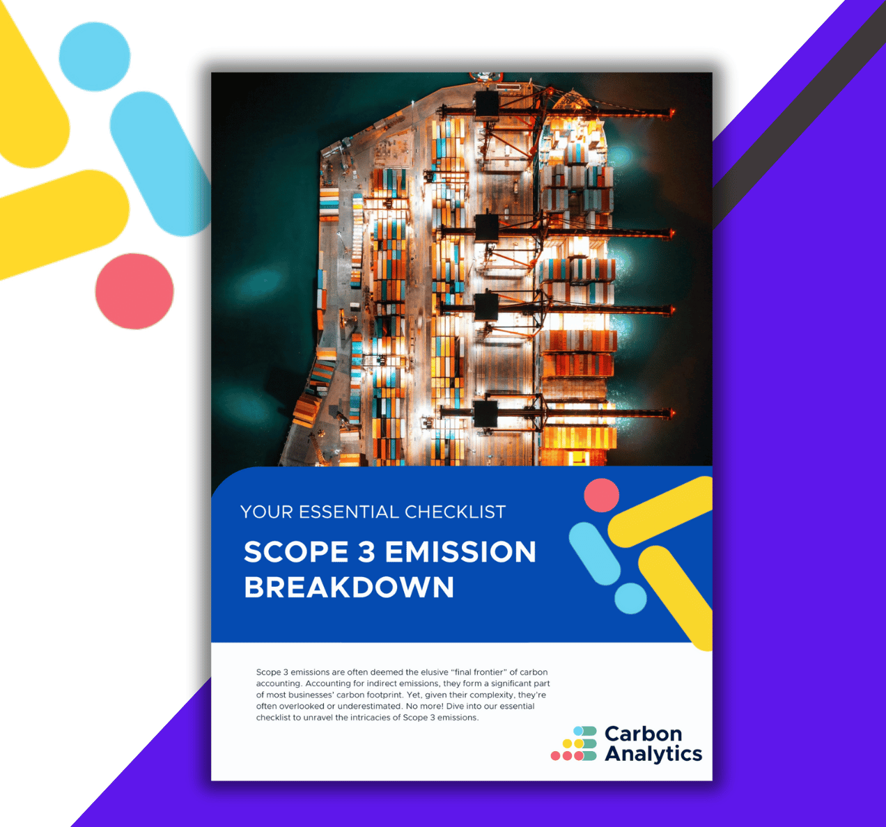 Scope 3 Emissions Breakdown Your Essential Checklist