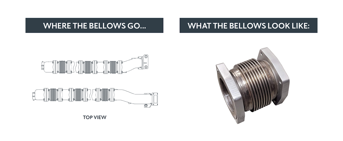 Manifold Exhaust Bellows