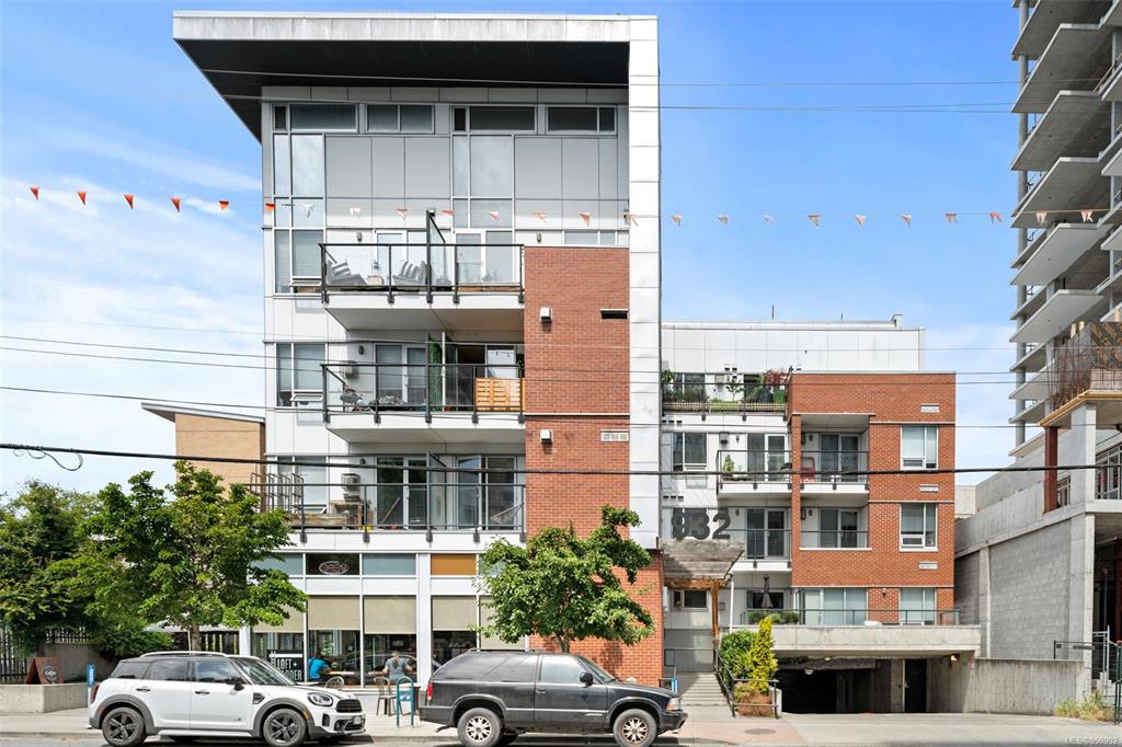 The Urban condo building at 932 Johnson St, Victoria, BC