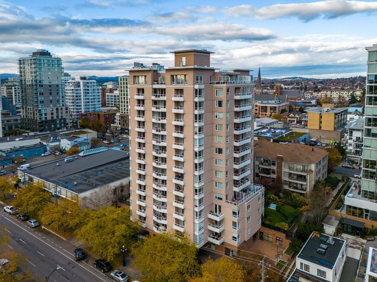 The Manhattan condo building, 930 Yates St