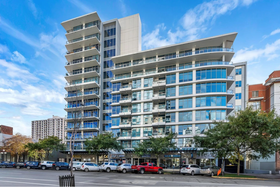 The Wave condo building at 845 Yates St, Victoria, BC