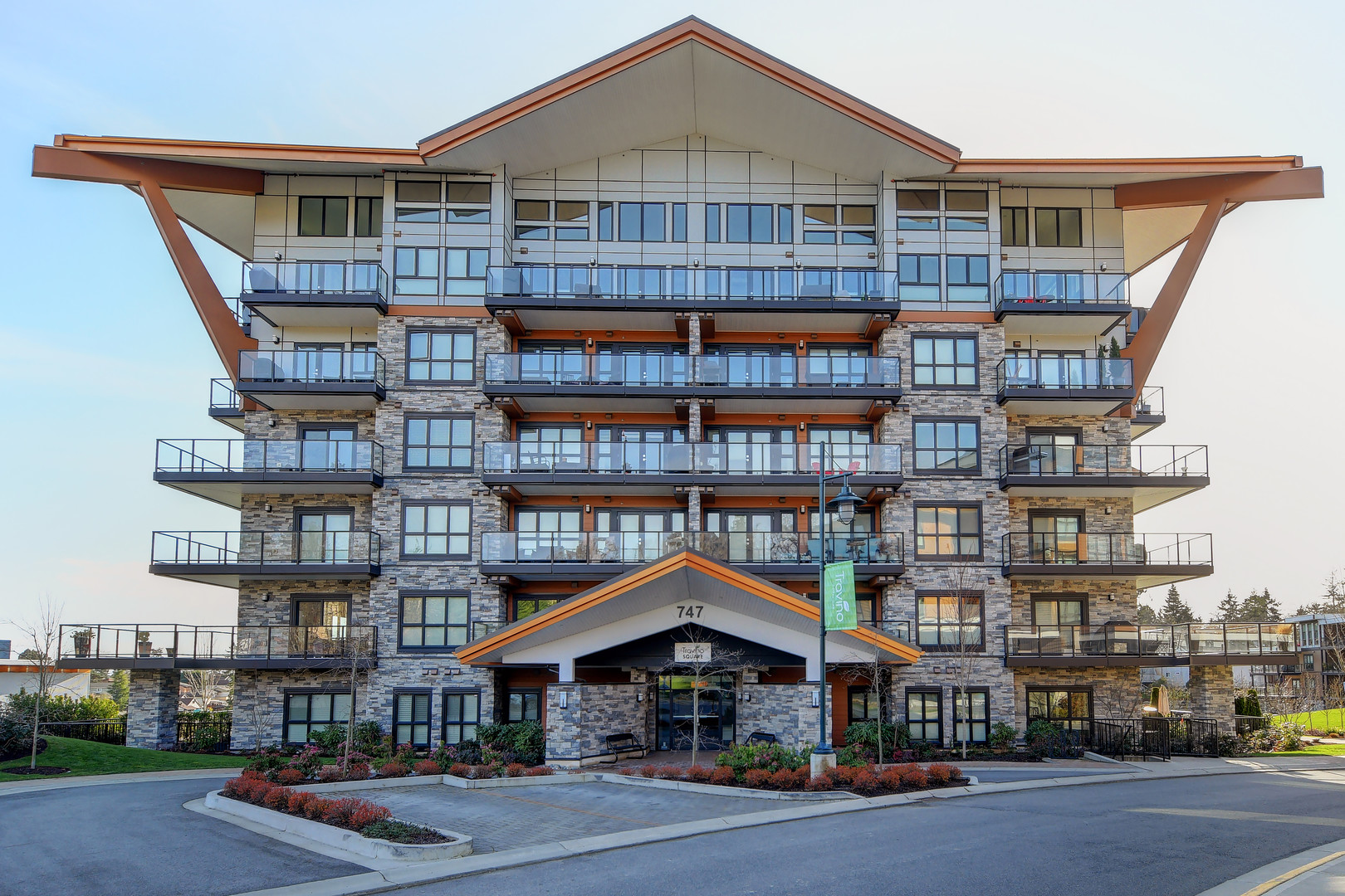 Travino Lane condo building at 747 Travino Lane