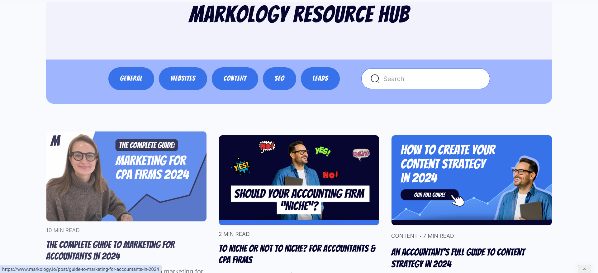 Markology the marketing for accountants firm