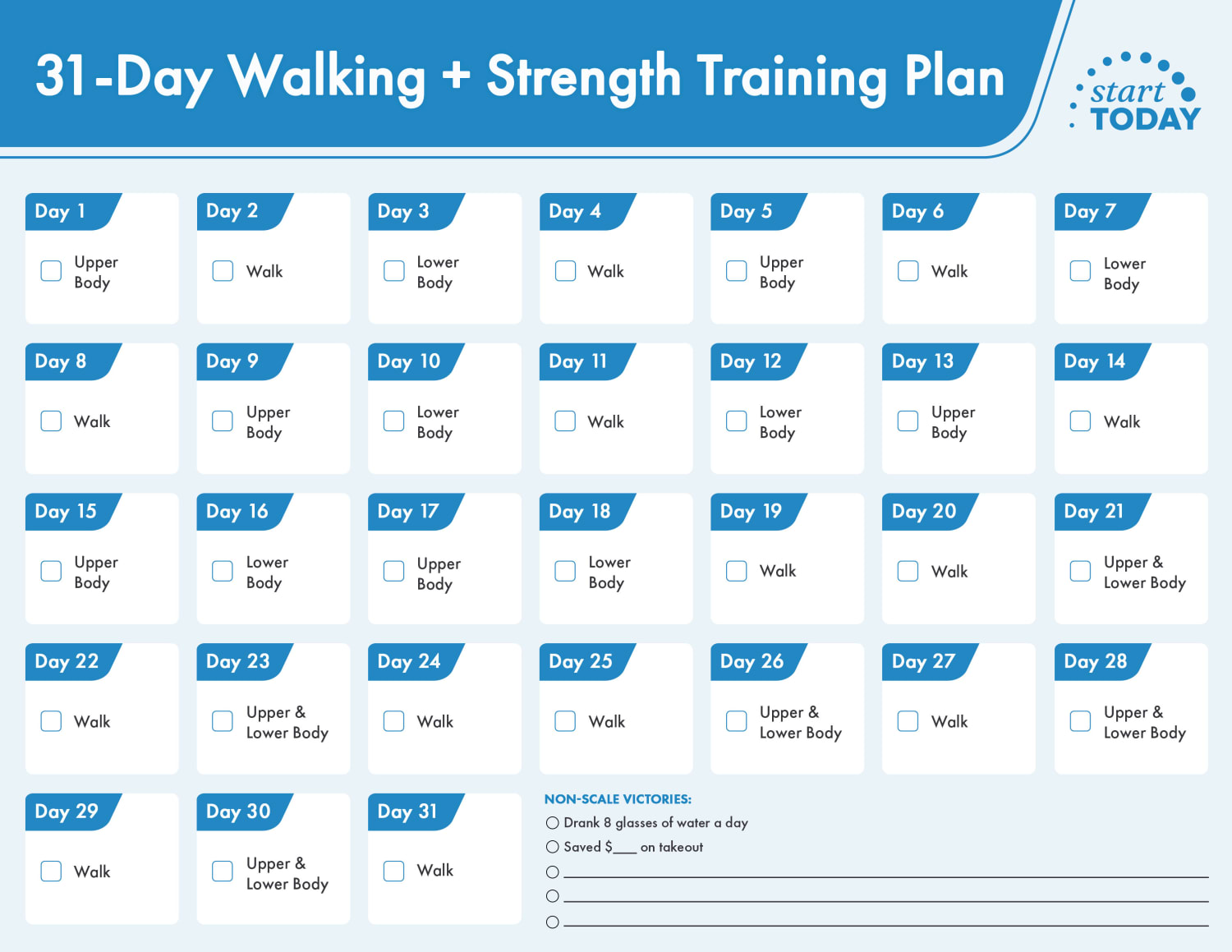 Wellness routine and exercise plan image