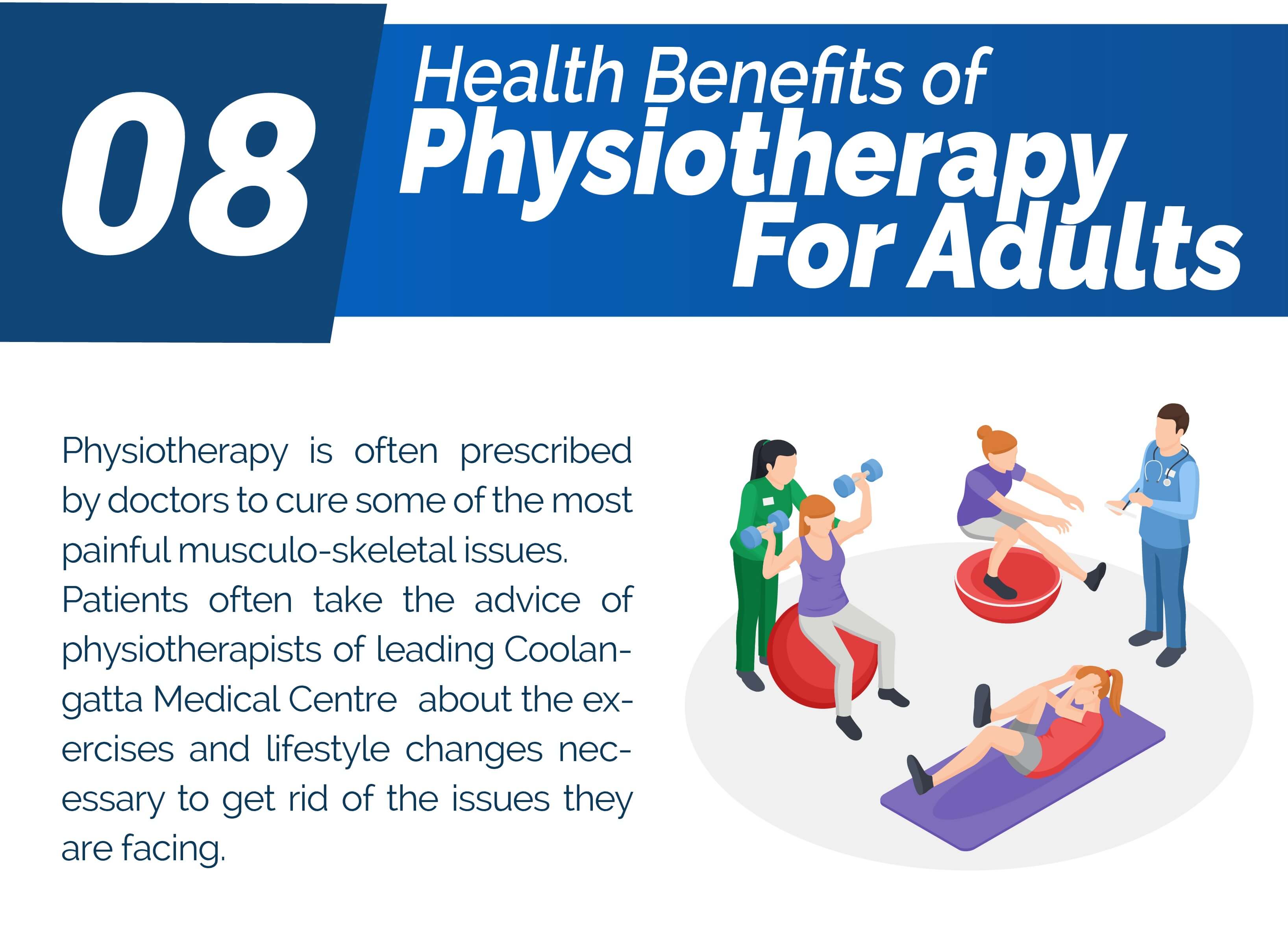 Physiotherapy benefits illustration