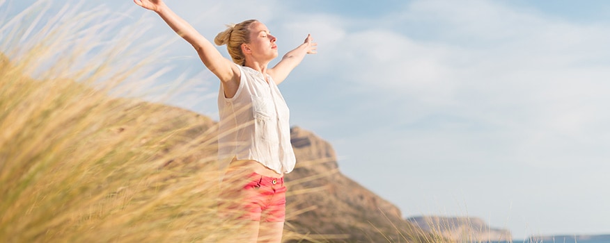person enjoying overall wellness after chiropractic care