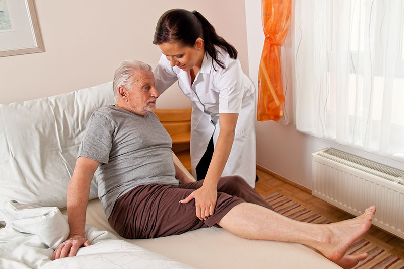 In-home physiotherapy for the elderly