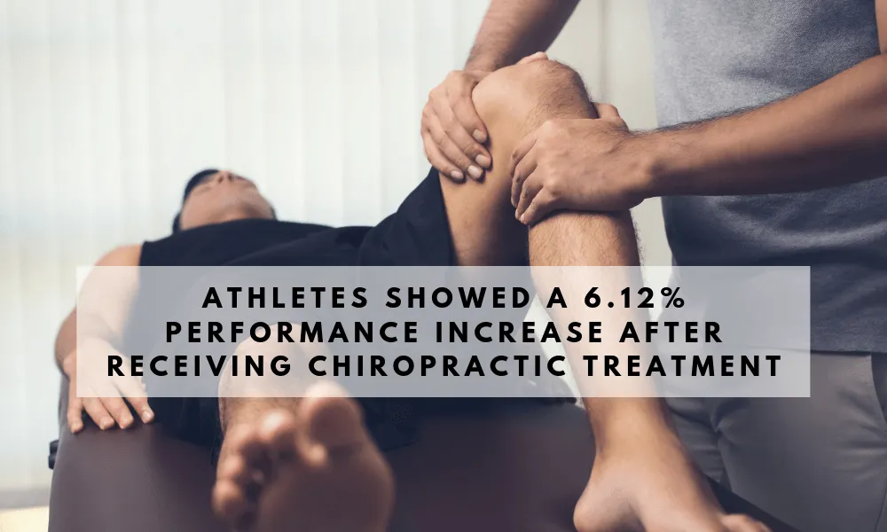 Chiropractic care for sports performance