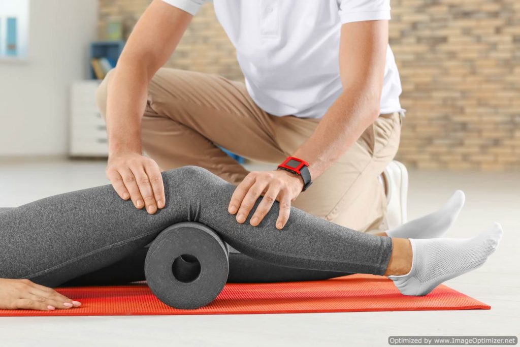 Physiotherapy session