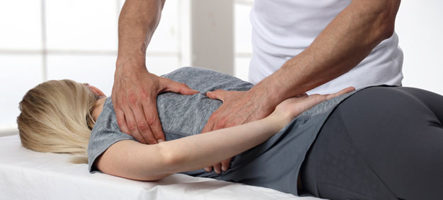 Physiotherapy chiropractic massage back pain