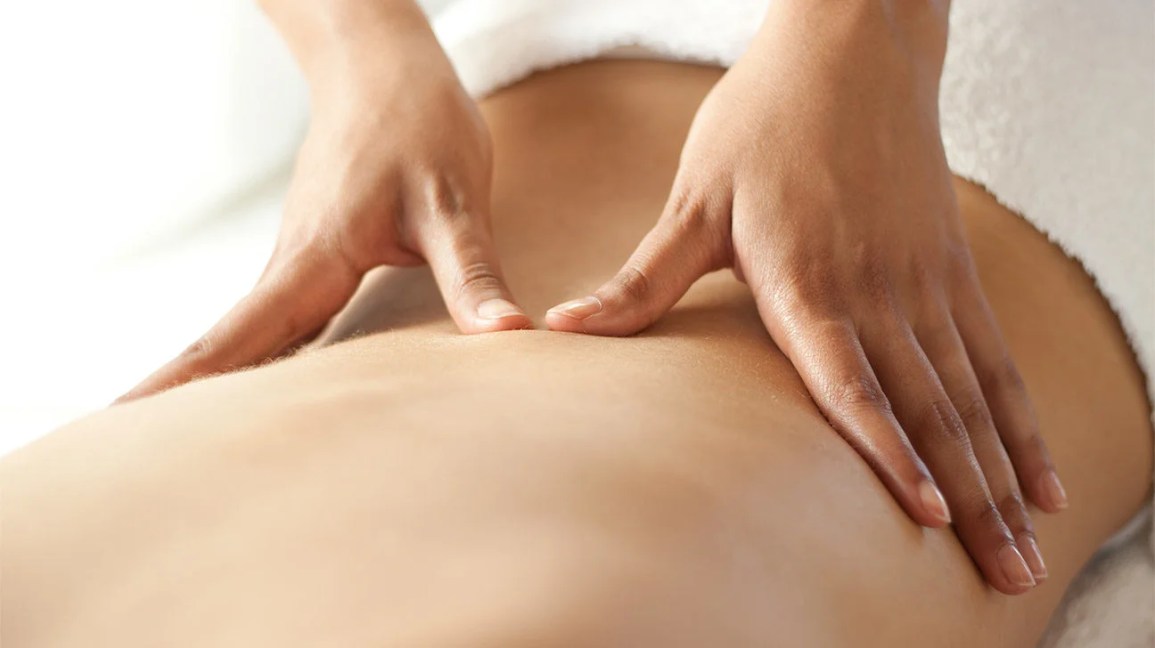 Massage therapy for back pain