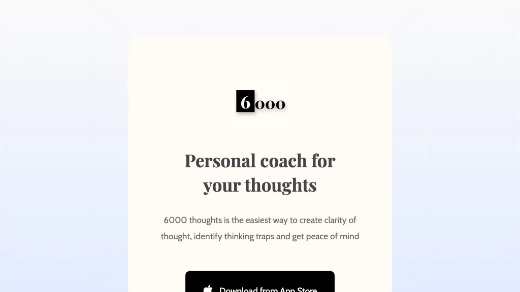 6000-thoughts