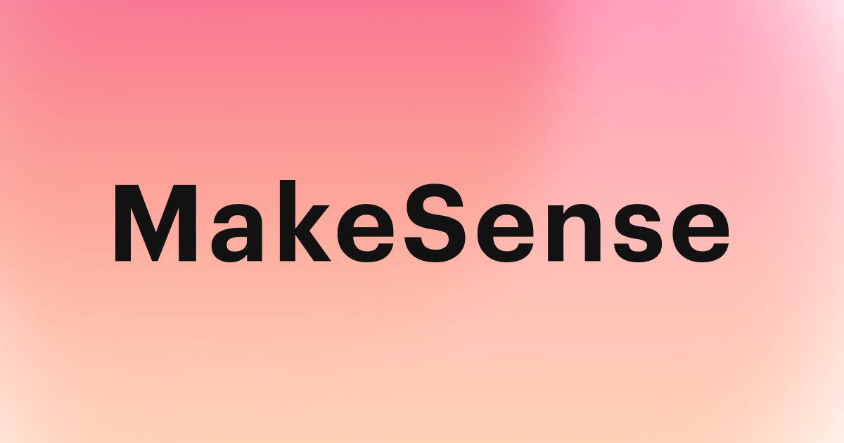 MakeSense | Презентации и аналитика для бизнеса.
