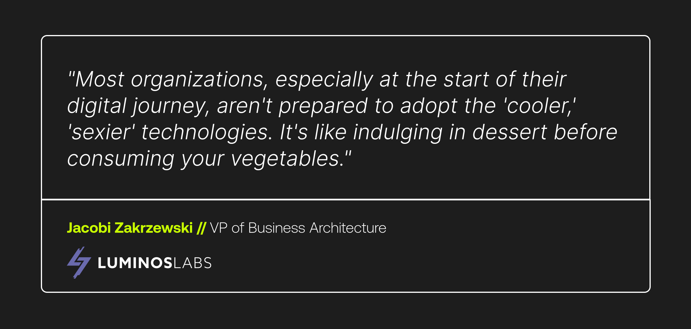 A highlighted quote that is embedded in the text.