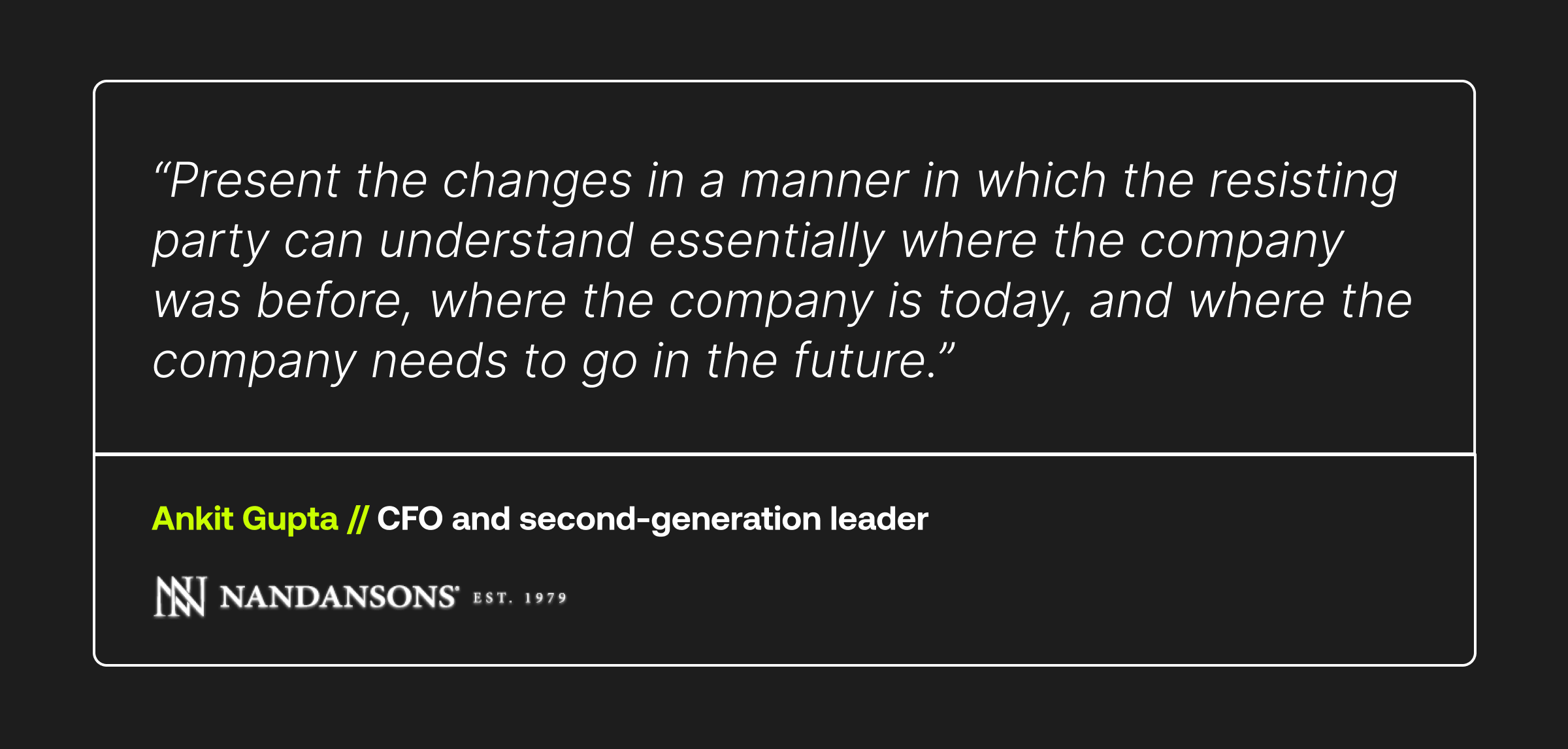 Quote that is also embedded in-text