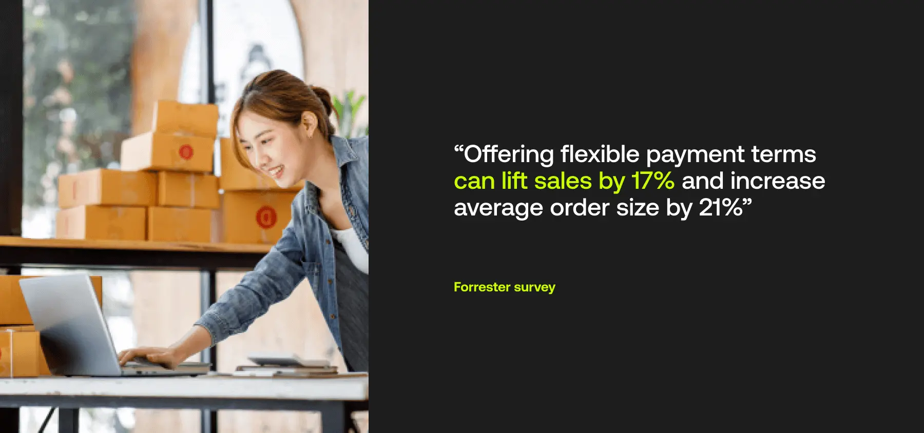 The business impact of offering flexible payment terms