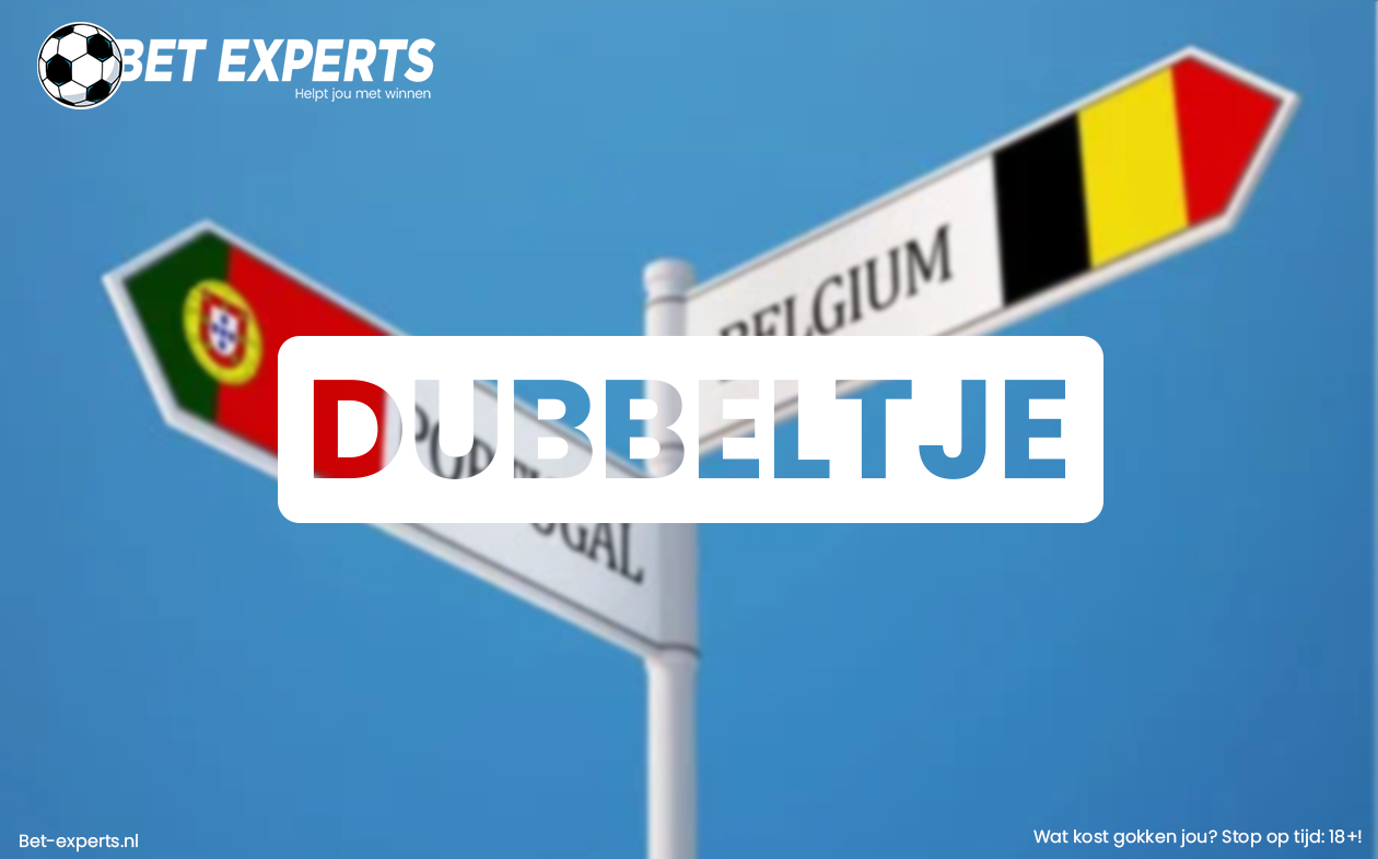 Een dubbeltje op zijn kant: Met een Portugees-Belgische dubbel! - Bet