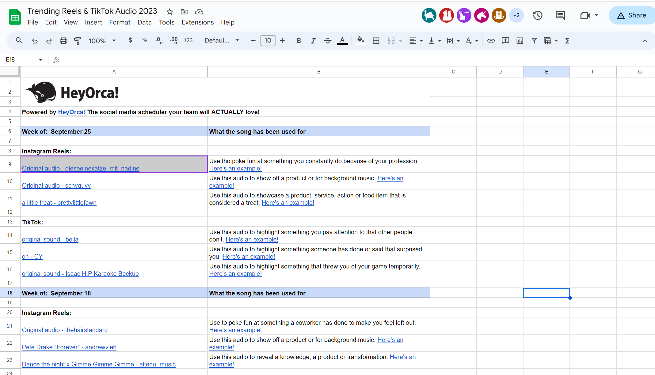 Audio Reels audio-reels