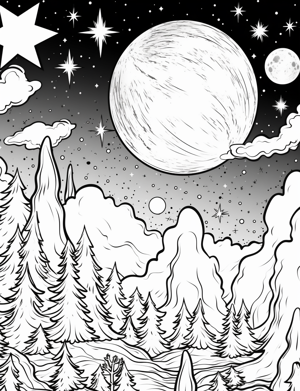 Color Craftables | Coloring Pages | Nature - Celestial Bodies