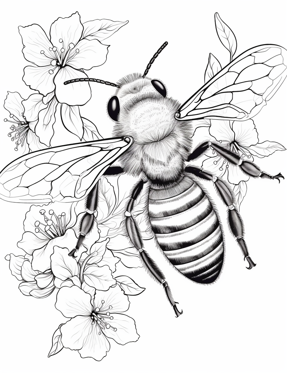 Color Craftables Coloring Pages Buzzy Bees Coloring Page