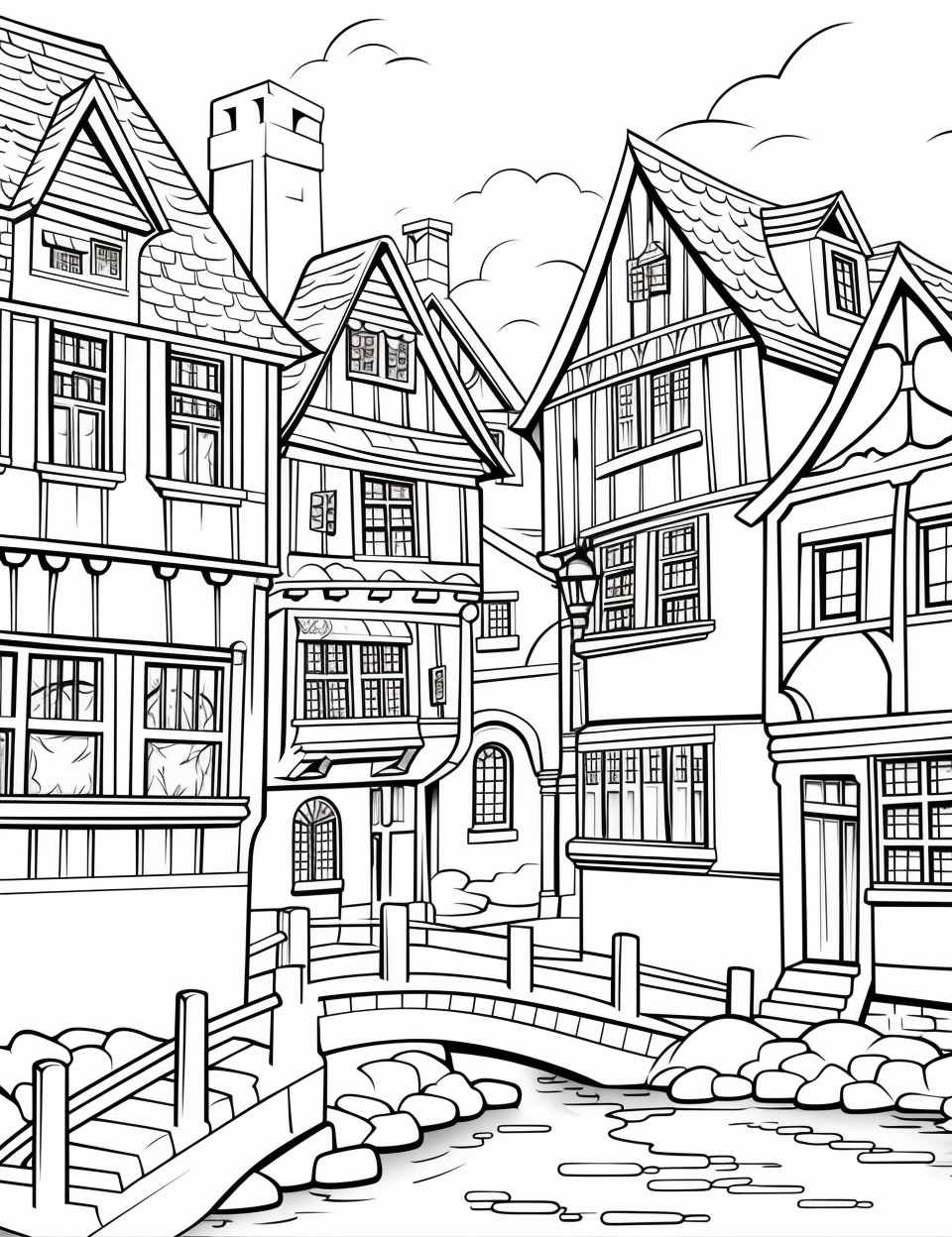 Color Craftables | Coloring Pages | Buildings & Architecture ...