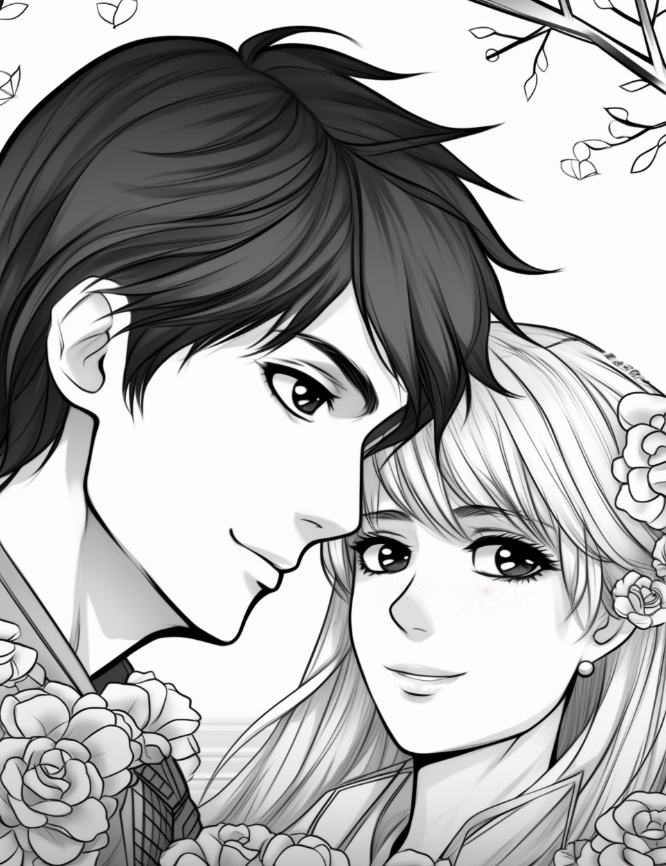 Color Craftables Coloring Pages Anime & Manga Romance Fantasy