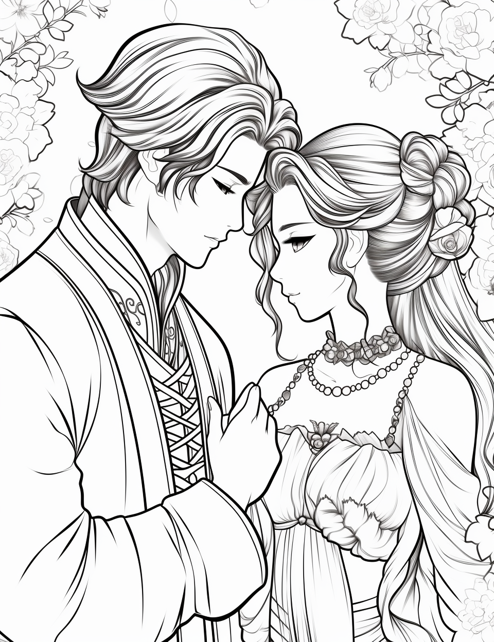 Color Craftables Coloring Pages Anime & Manga Romance Fantasy