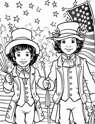 Color Craftables | Coloring Pages | Holiday - 4th of July