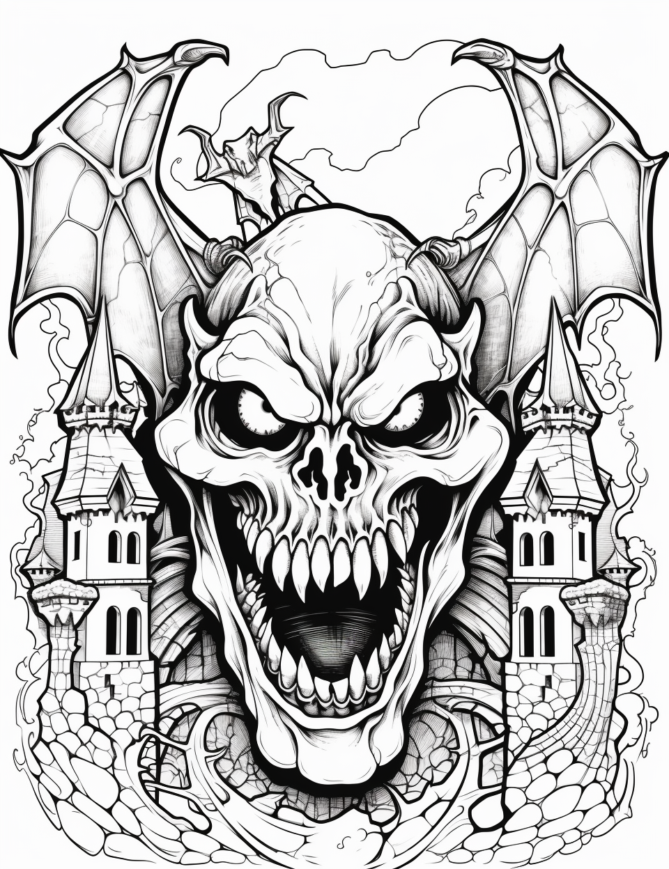 Color Craftables | Coloring Pages | Holiday - Halloween - Vampires