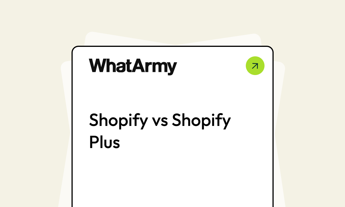 Shopify vs Shopify Plus