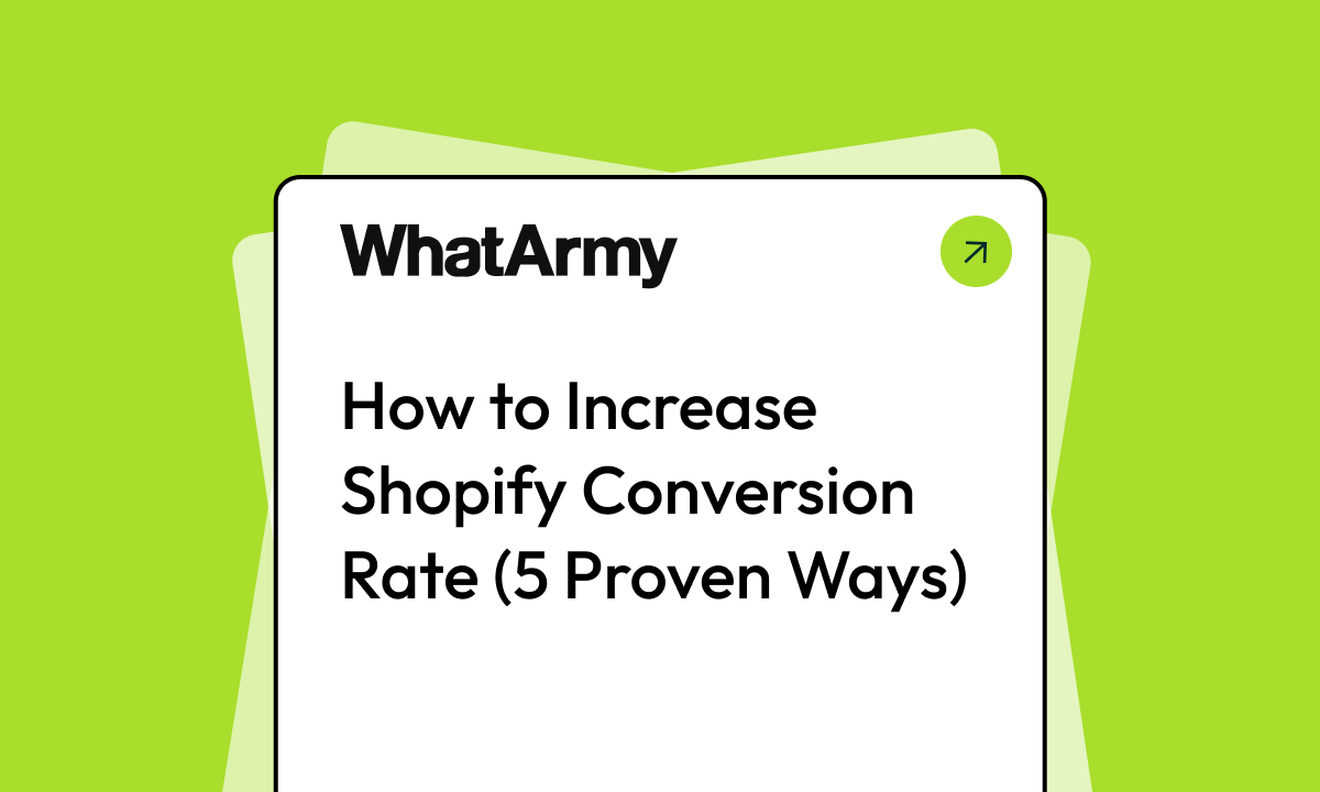 How to Increase Shopify Conversion Rate (5 Proven Ways)