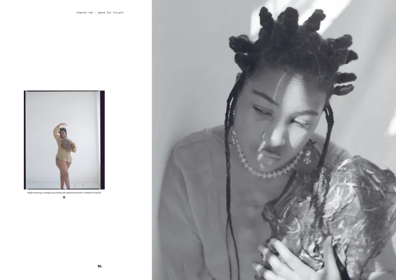 A black and white image of a girl