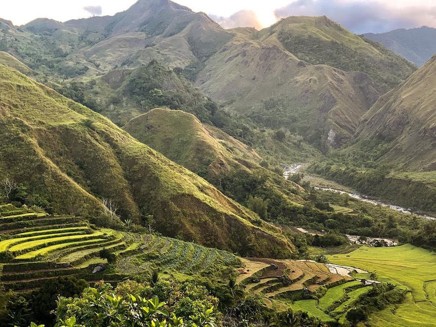Rice terraces at General Fullon, Antique