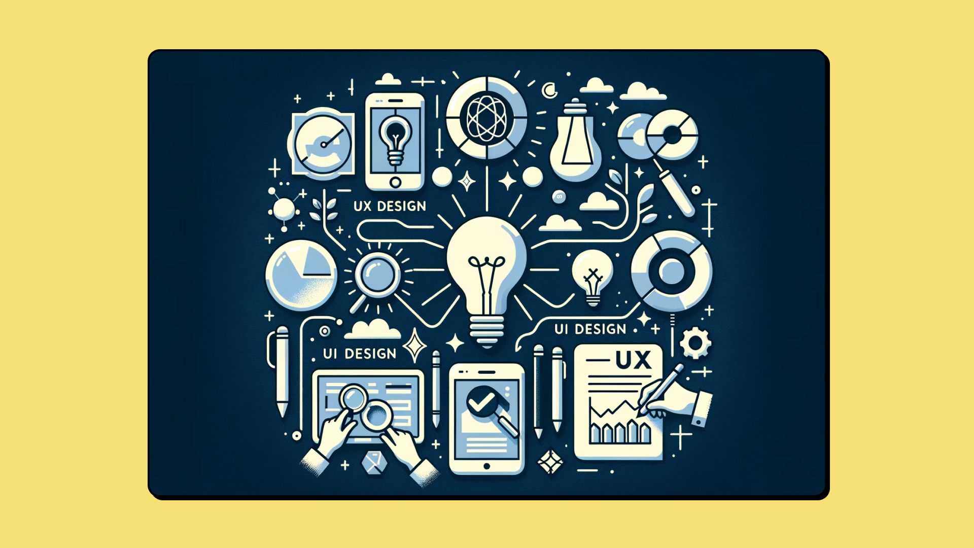 Illustration des différentes branches du design