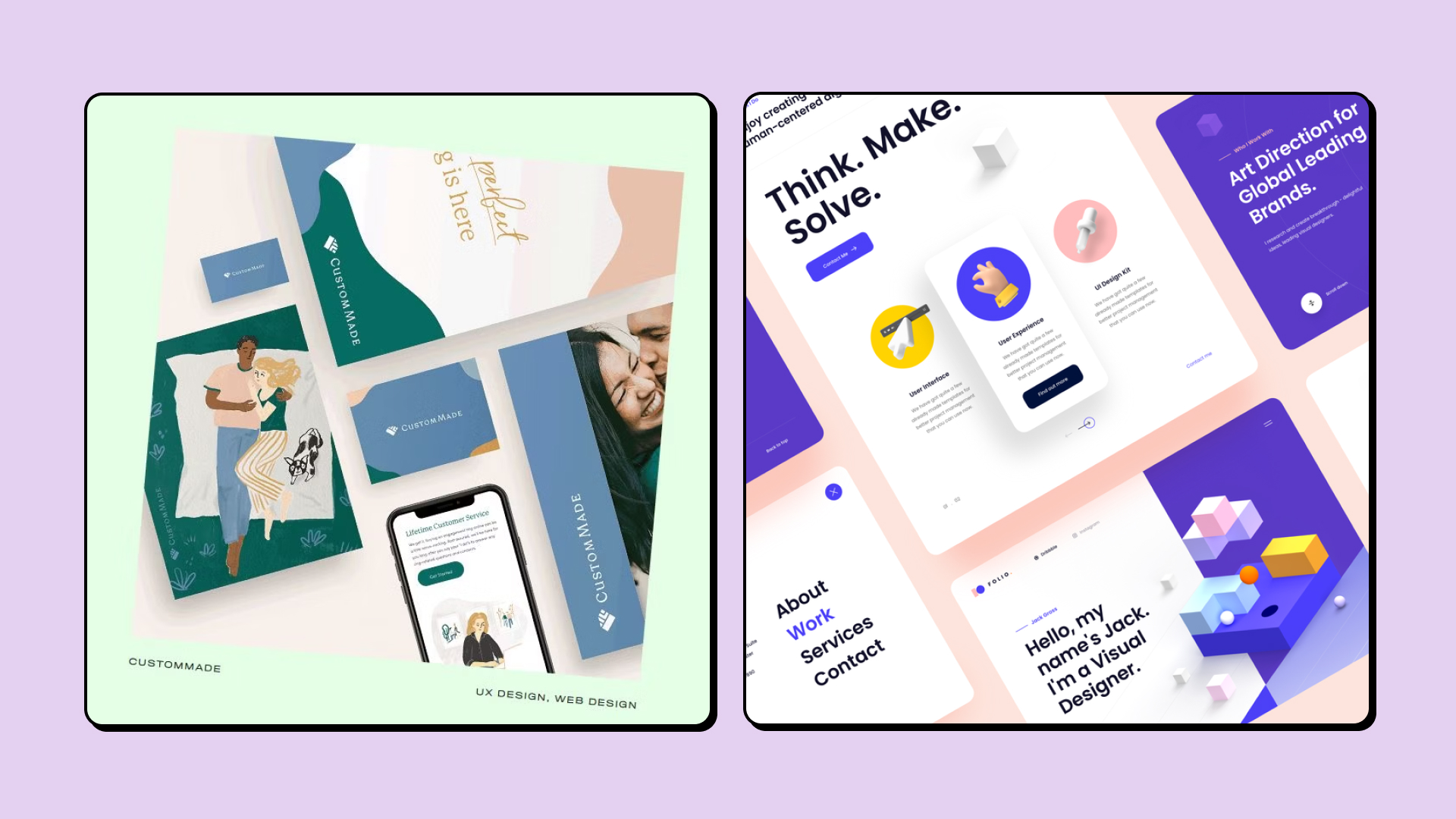 Deux exemples de portfolios