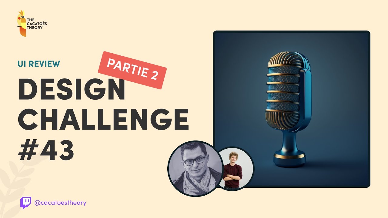 Miniature UI review #43 partie 2 avec Xavier Bellion et Romain Dao