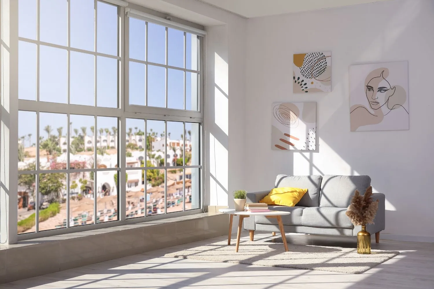 modern window