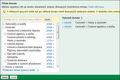 Přehled shod klíčových slov