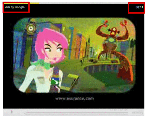 Ukázka videoreklamy InStream