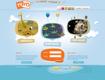 Portál TýYo, internetové hřiště České televize