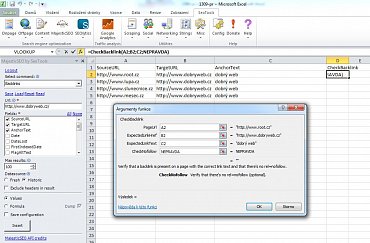 S nástrojem SEO Tool for Excel si udržíte kontrolu nad zpětnými odkazy
