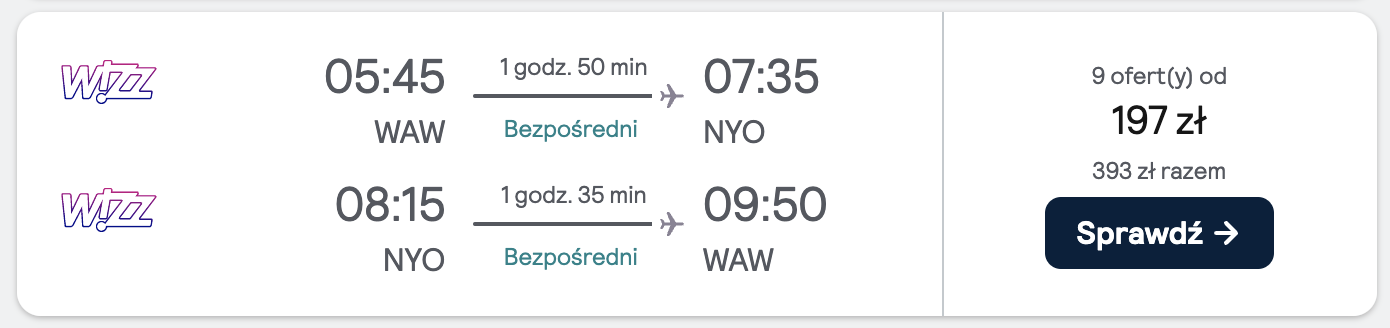 Loty na sylwestra: Warszawa - Sztokholm, Szwecja (28 grudnia - 4 stycznia)