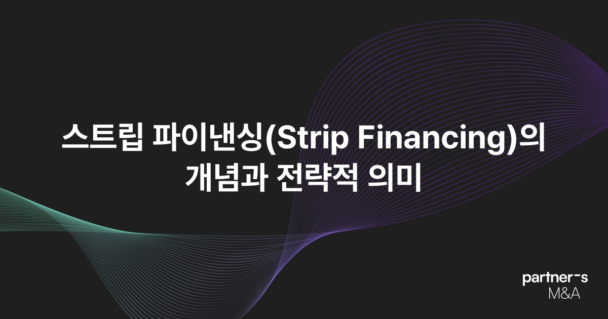 스트립 파이낸싱(Strip Financing)의 개념과 전략적 의미
