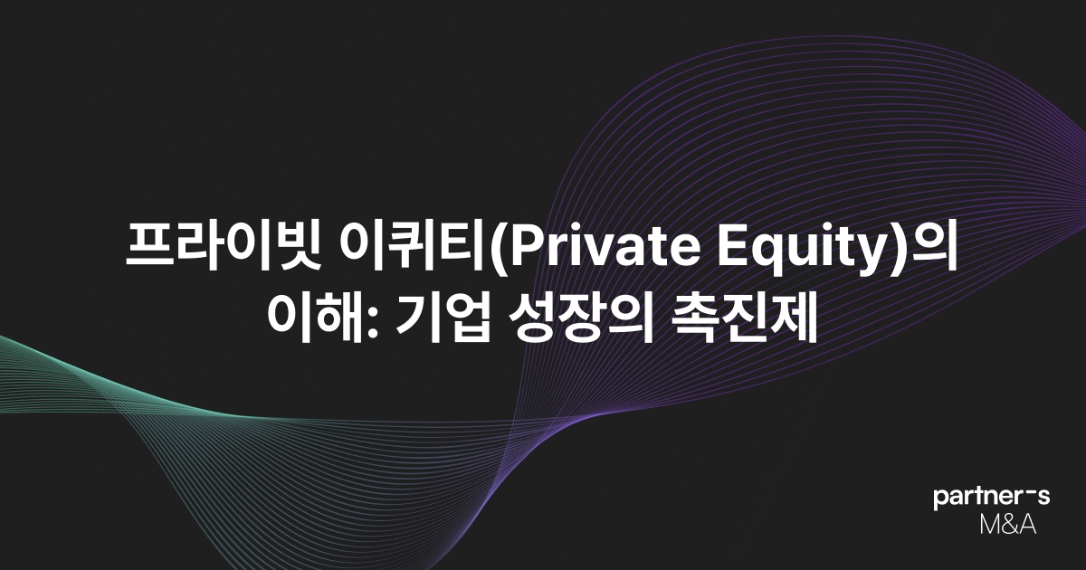 프라이빗 이퀴티(Private Equity)의 이해: 기업 성장의 촉진제